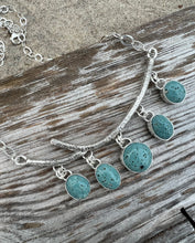 Load image into Gallery viewer, Branch Leland Blue Statement Necklace