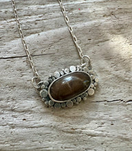 Load image into Gallery viewer, Petoskey Stone Cove Statement Necklace