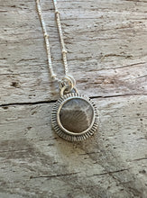 Load image into Gallery viewer, Petoskey Stone Burst Necklace