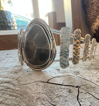 Load image into Gallery viewer, Petoskey Stone Shoreline Cuff