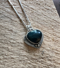 Load image into Gallery viewer, Triangle Burst Leland Blue Necklace