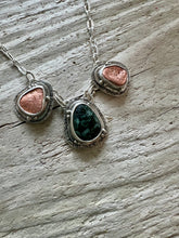 Load image into Gallery viewer, Isle Royale Greenstone & Michigan Copper Necklace