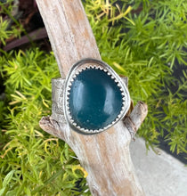 Load image into Gallery viewer, Leland Blue Birch Bark-Size 7 Ring