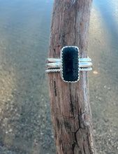 Load image into Gallery viewer, Rectangle Leland Blue Pebble Stacker-Size 7.5