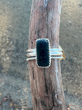 Load image into Gallery viewer, Rectangle Leland Blue Pebble Stacker-Size 7.5