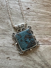 Load image into Gallery viewer, Leland Blue Art Deco Necklace