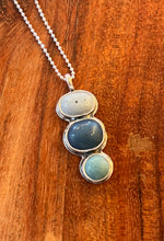 Load image into Gallery viewer, Triple Stone Cairn Necklace #5