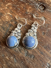Load image into Gallery viewer, Leland Blue Cluster Earrings
