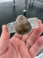 Load image into Gallery viewer, Petoskey Stone Sand Cuff
