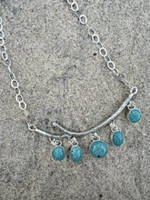 Load image into Gallery viewer, Branch Leland Blue Statement Necklace
