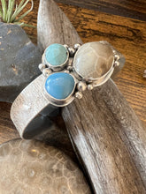 Load image into Gallery viewer, Triple Stone Bubble Cuff

