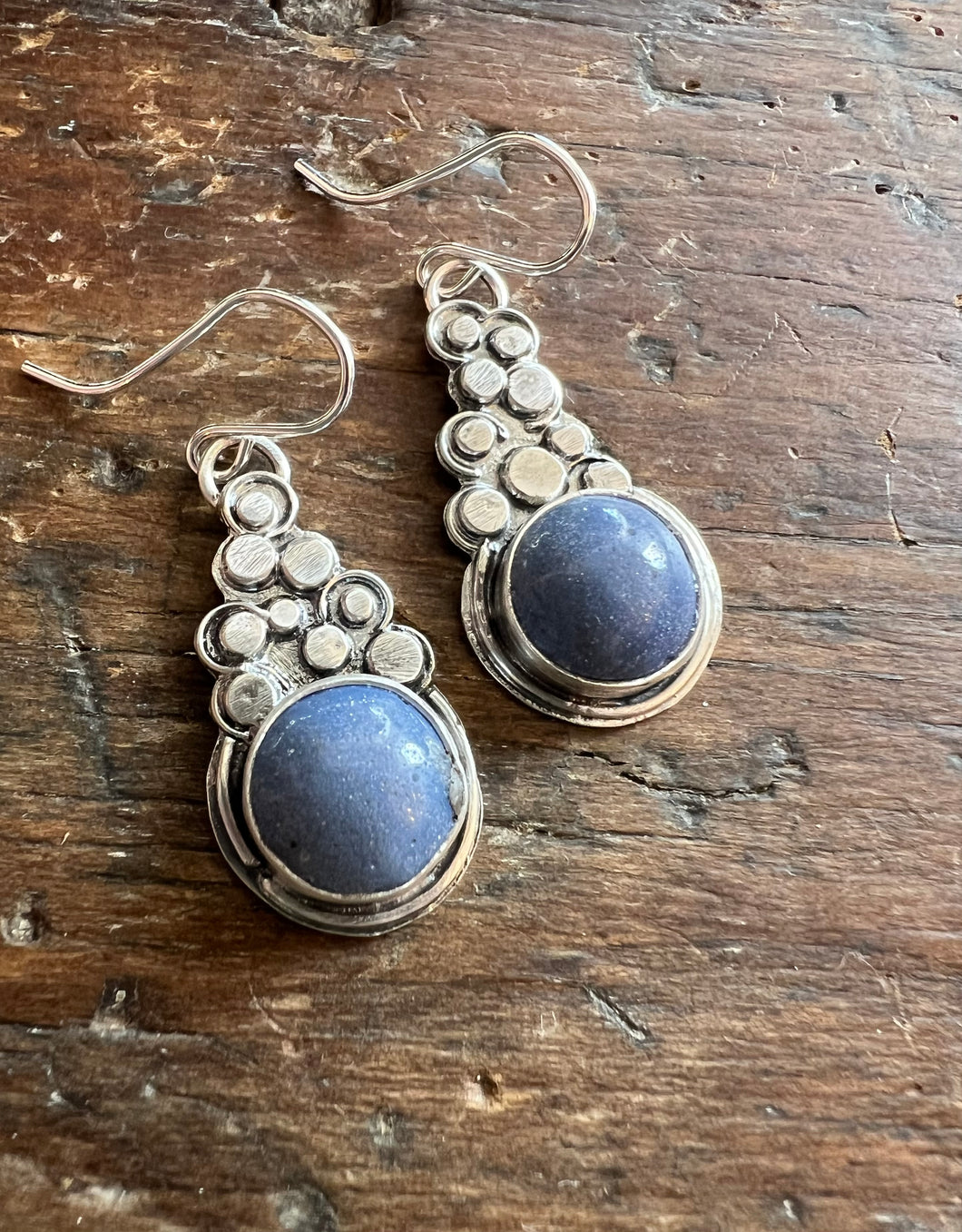 Leland Blue Cluster Earrings