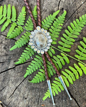 Load image into Gallery viewer, Blossom Petoskey Stone Bolo Tie
