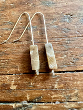 Load image into Gallery viewer, Petoskey Stone Dangles
