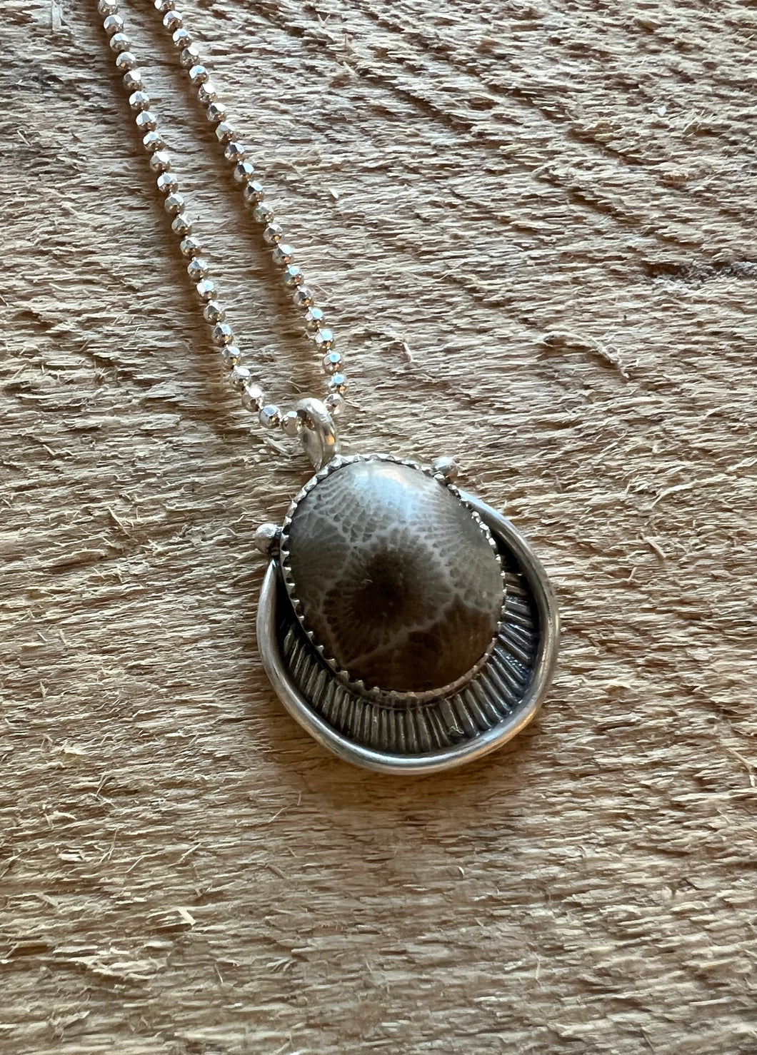 Petoskey Stone Necklace