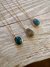 Load image into Gallery viewer, Gold Leland Blue Necklace
