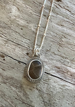 Load image into Gallery viewer, Petoskey Stone Burst Necklace
