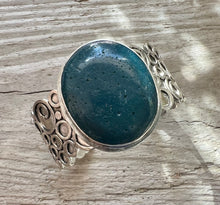 Load image into Gallery viewer, Leland Blue Lake Foam Statement Cuff
