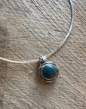 Load image into Gallery viewer, Leland Blue Nest Statement Necklace

