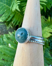 Load image into Gallery viewer, Leland Blue Pebble Stacker-Size 10.5
