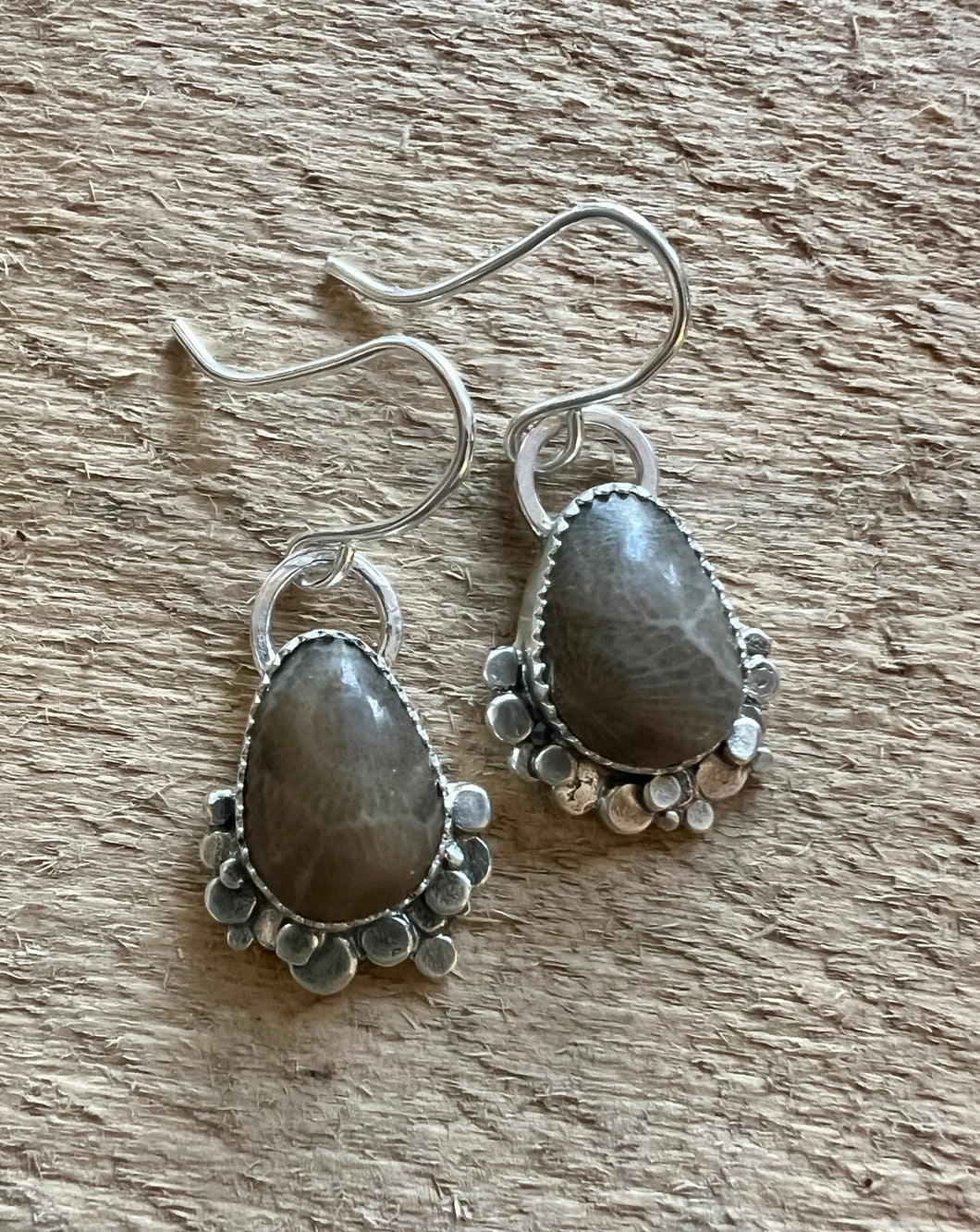 Petoskey Stone Cove Earrings