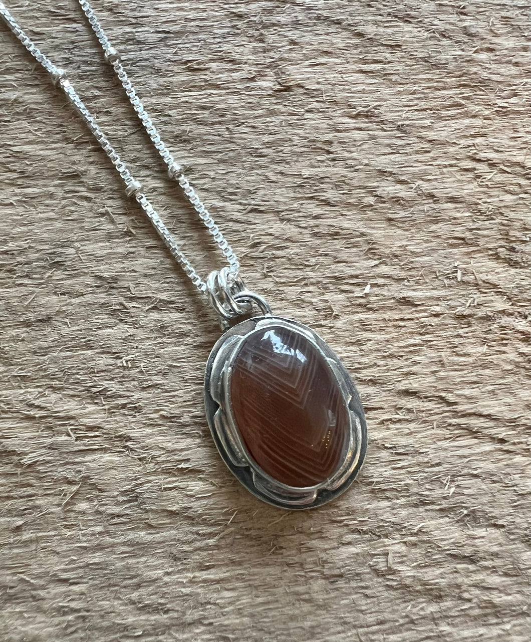Lake Superior Agate Necklace