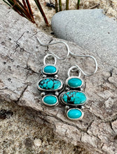 Load image into Gallery viewer, Turquoise Triple Drops #1
