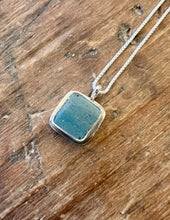 Load image into Gallery viewer, Leland Blue Square Necklace
