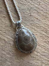 Load image into Gallery viewer, Petoskey Stone Nest Statement Necklace
