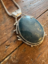 Load image into Gallery viewer, Leland Blue Twig Statement Necklace
