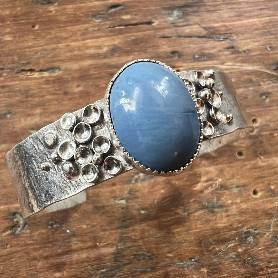 Leland Blue Forest Floor Cuff