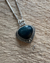 Load image into Gallery viewer, Triangle Burst Leland Blue Necklace
