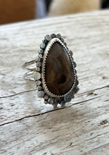 Load image into Gallery viewer, Petoskey Stone Cove Ring-Size 9
