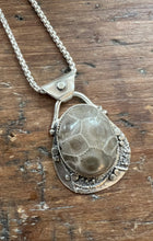 Load image into Gallery viewer, Petoskey Stone Driftwood Statement Necklace
