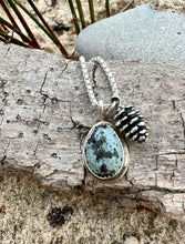 Load image into Gallery viewer, Leland Blue Pinecone Necklace #1
