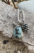 Load image into Gallery viewer, Leland Blue Pinecone Necklace #1
