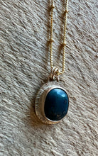 Load image into Gallery viewer, Gold Leland Blue Necklace
