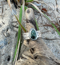Load image into Gallery viewer, Isle Royale Greenstone Birch Ring
