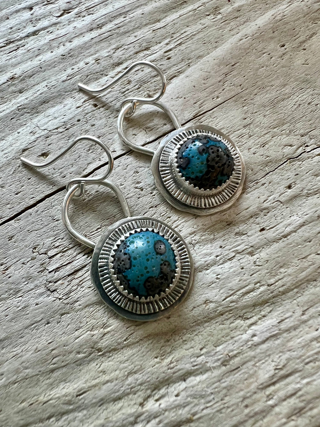 Leland Blue Burst Earring