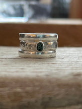 Load image into Gallery viewer, Isle Royale Greenstone Thick Stack- Size 6 Ring
