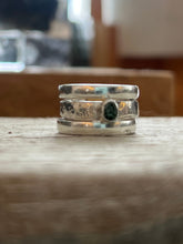 Load image into Gallery viewer, Isle Royale Greenstone Thick Stack- Size 6 Ring
