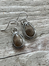 Load image into Gallery viewer, Petoskey Stone Nest Earrings
