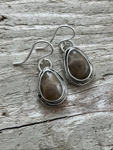 Load image into Gallery viewer, Petoskey Stone Nest Earrings
