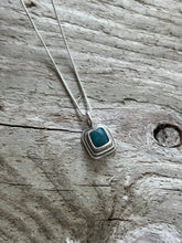 Load image into Gallery viewer, Square Leland Blue Necklace
