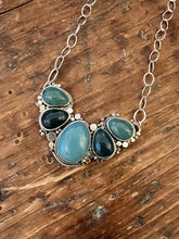 Load image into Gallery viewer, Five Peaks Leland Blue Statement Necklace
