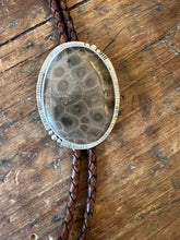 Load image into Gallery viewer, Leland Blue Power Bolo Tie
