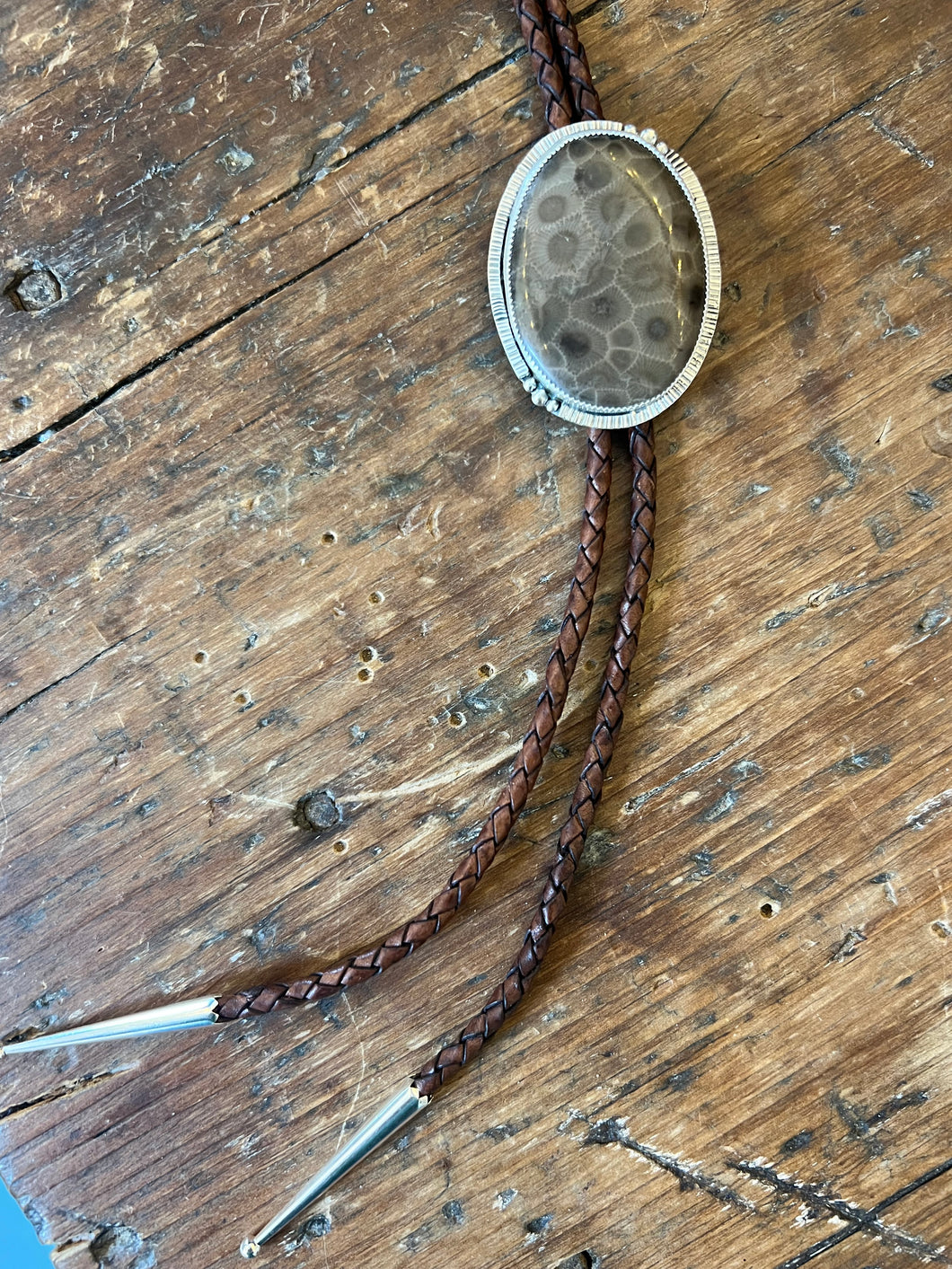 Leland Blue Power Bolo Tie