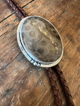 Load image into Gallery viewer, Leland Blue Power Bolo Tie
