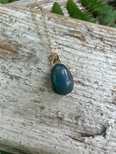 Load image into Gallery viewer, Gold Leland Blue Necklace
