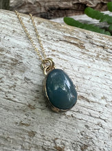 Load image into Gallery viewer, Gold Leland Blue Necklace
